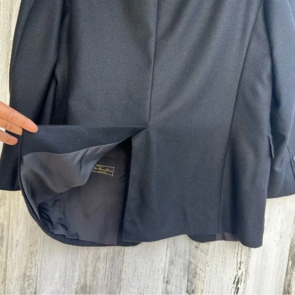 Loro Piana Men’s 100% Cashmere Black‎ Blazer - Size 42R